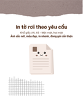 In tờ rơi